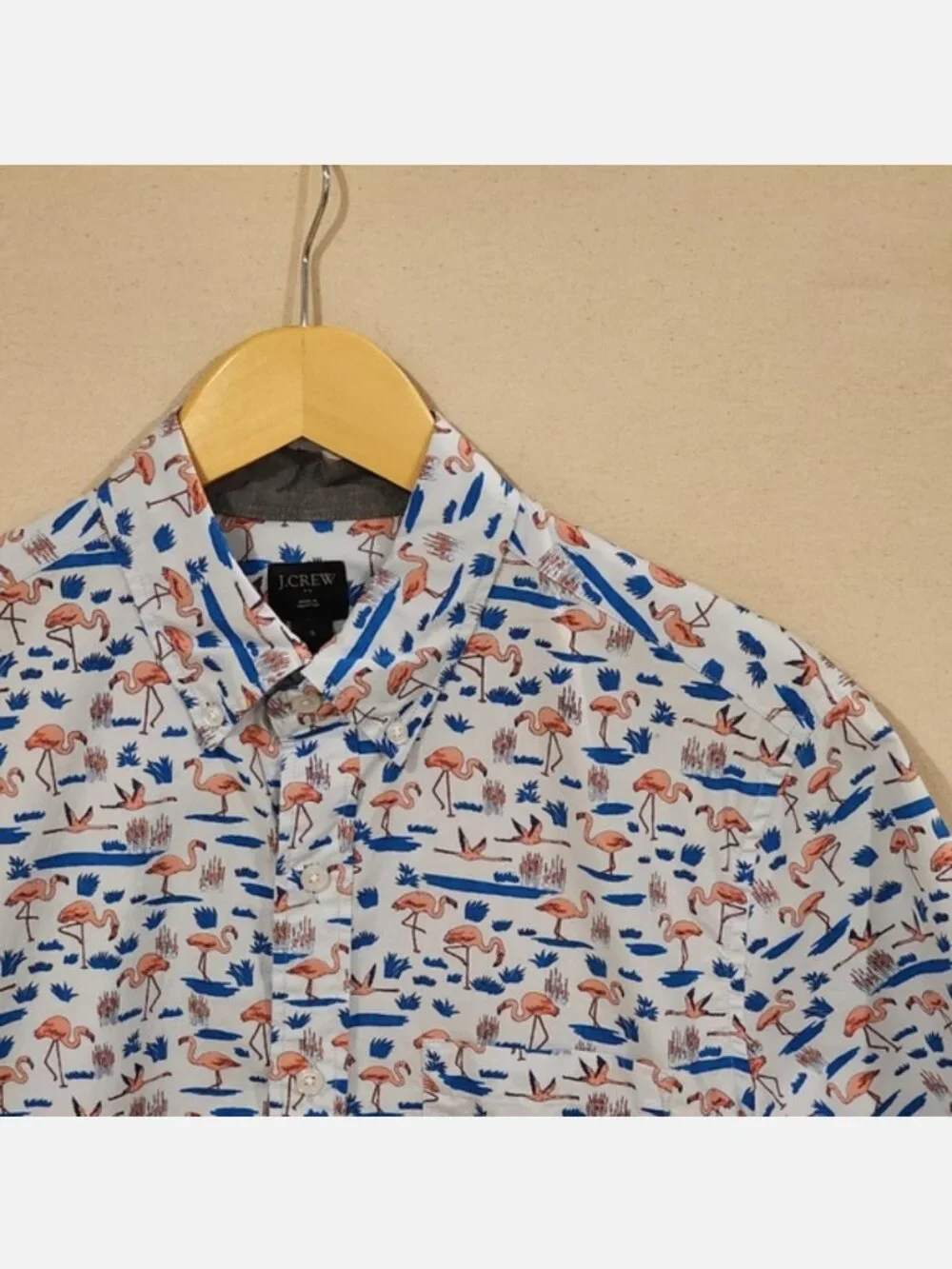J. Crew Short Sleeve Button Down S
